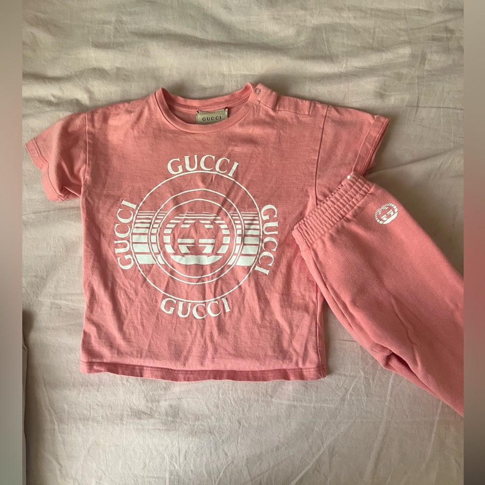 Gucci Pink Toddler Outfit